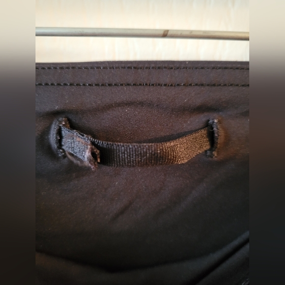 Lululemon Fast & Free Crop II *Nulux 19" SoulCycle Washington DC Black Size 4 - Picture 4 of 14